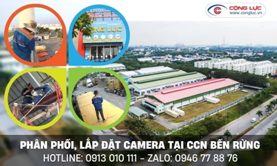 Lắp camera quan sát tại cụm công nghiệp Bến Rừng Hải Phòng